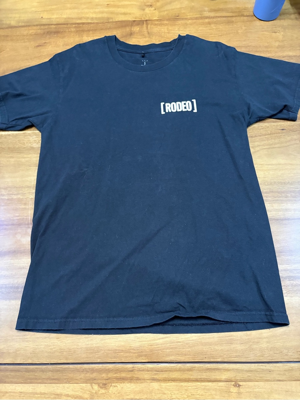 Cactus Jack by Travis Scott Black 'RODEO' Short Sleeve Tee
